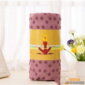 Serviette de Yoga 183 x 61 cm avec son Sac de Transport