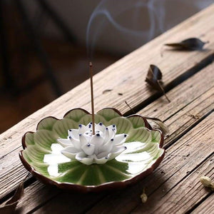 Brûleur d'encens "Fleur de Lotus"