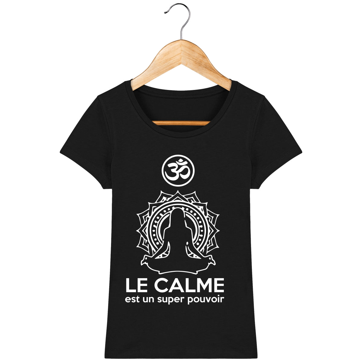 T-shirt Femme "Le Calme est un Super Pouvoir" - 6 couleurs disponibles