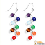 Boucles d'oreilles "Soin des 7 Chakras"