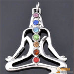 Pendentif Reiki Pierres des 7 Chakras - 6 styles disponibles