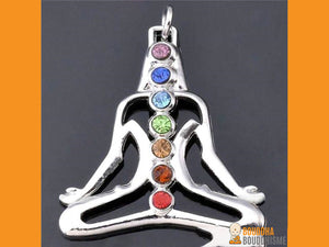 Pendentif Reiki Pierres des 7 Chakras - 6 styles disponibles