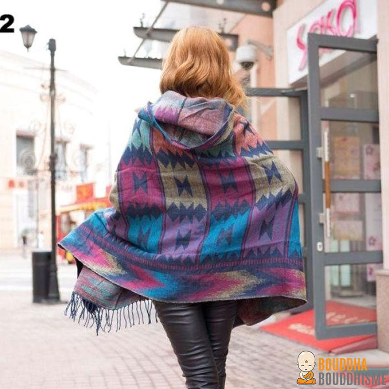 Cape Cardigan "Aztec" - 4 styles disponibles