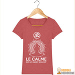 T-shirt Femme "Le Calme est un Super Pouvoir" - 6 couleurs disponibles