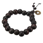 Bracelet Mala "Prospérité" en Bois