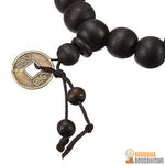 Bracelet Mala "Prospérité" en Bois