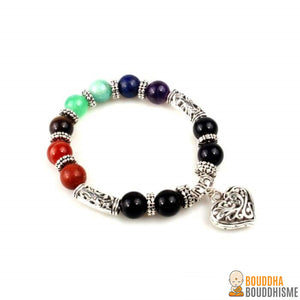 Bracelet 7 Chakras "Guérison & Amour" (Nouvelle version 2019)