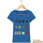 T-shirt Femme "Yoga Asanas"