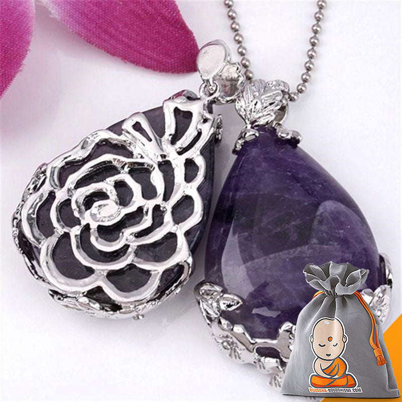 Collier Amethyste Naturelle