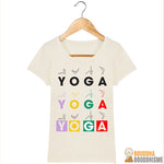 T-shirt Femme "Yoga Asanas"