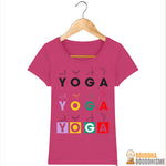 T-shirt Femme "Yoga Asanas"