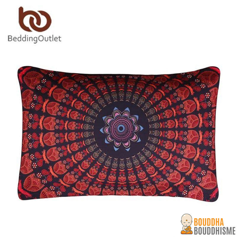 Housse de couette Mandala + 2 Taies d'oreillers