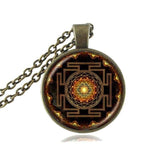 Collier sacré + Pendentif Sri Yantra