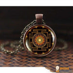 Collier sacré + Pendentif Sri Yantra