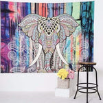 Toile Murale Mandala Eléphant (Edition limitée)