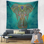 Toile Murale Mandala Eléphant (Edition limitée)