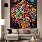 Toile Murale Mandala Eléphant (Edition limitée)