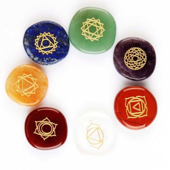 7 Pierres "Equilibre des Chakras"