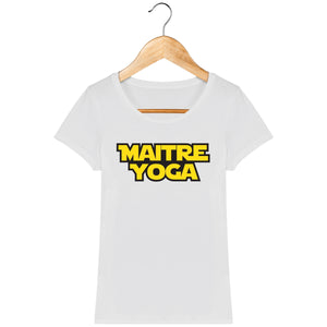 T-shirt Femme "Maitre Yoga" - 6 couleurs disponibles