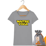 T-shirt Femme "Maitre Yoga" - 6 couleurs disponibles