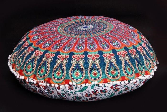 Housse Indienne de Coussin - "Chaleureuse"