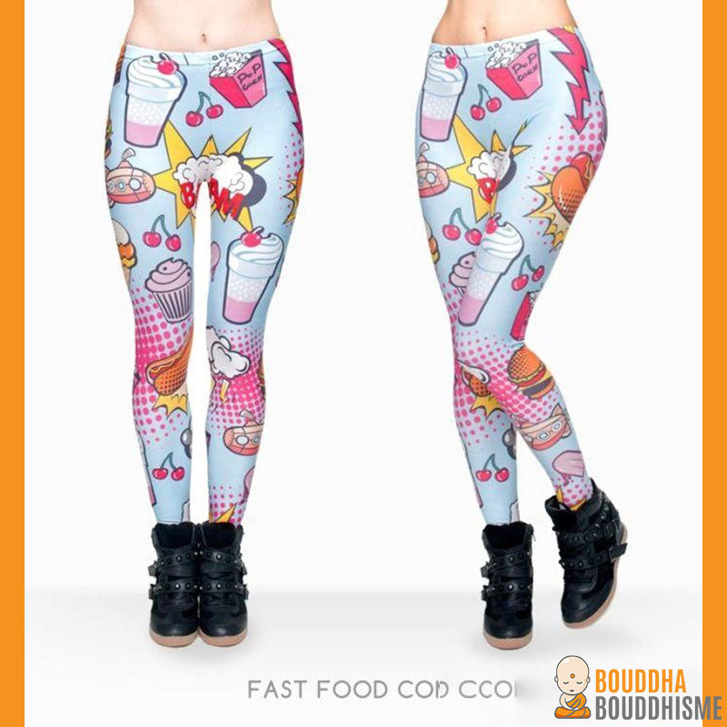 Leggings Fashion - 11 styles disponibles - Taille unique