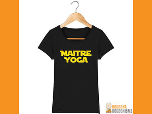 T-shirt Femme "Maitre Yoga" - 6 couleurs disponibles