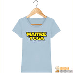 T-shirt Femme "Maitre Yoga" - 6 couleurs disponibles