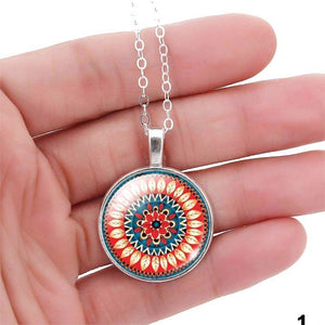 Collier Symbole "Mandala" - 6 versions disponibles