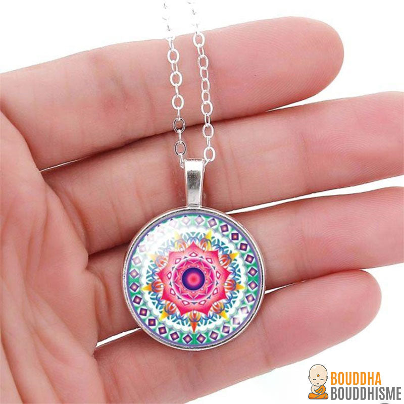 Collier Symbole "Mandala" - 6 versions disponibles