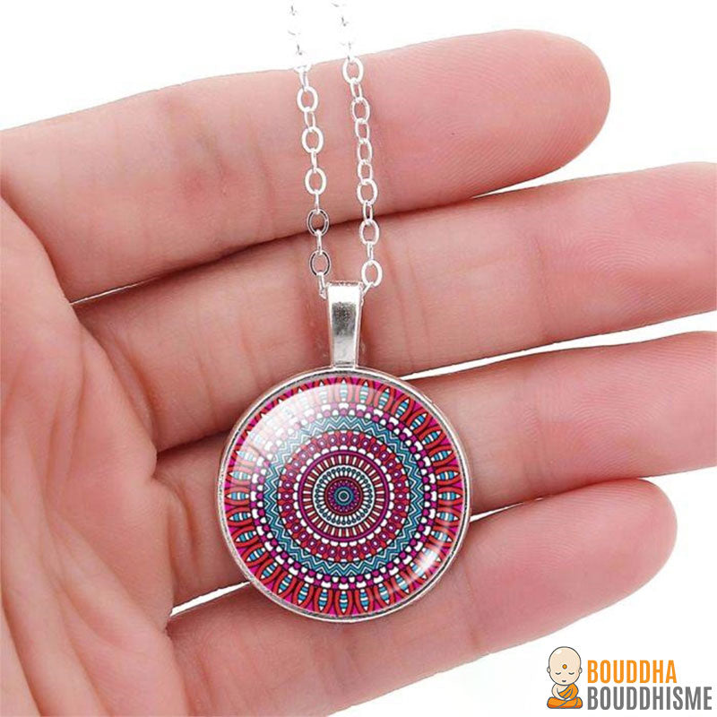 Collier Symbole "Mandala" - 6 versions disponibles