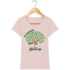 T-shirt Femme "En Harmonie avec la Nature"