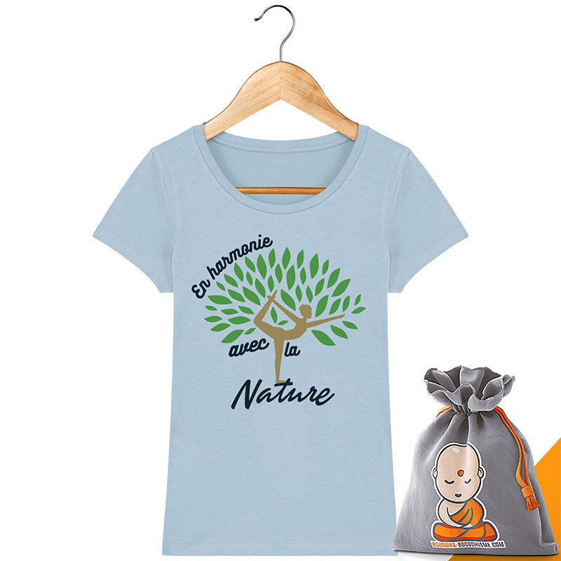 T-shirt Femme "En Harmonie avec la Nature"