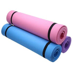 Tapis de Yoga 6mm antidérapant - 3 couleurs disponibles