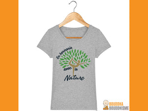 T-shirt Femme "En Harmonie avec la Nature"