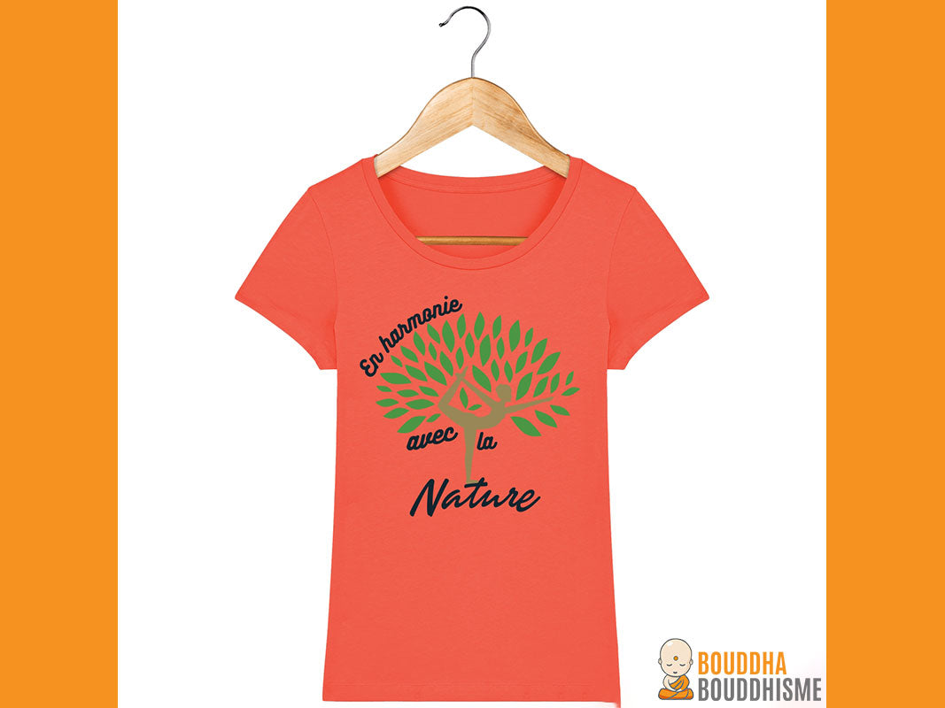 T-shirt Femme "En Harmonie avec la Nature"