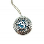 Pendentif Argenté "Moola Mantra" diffuseur d'Huile Essentielle - 6 couleurs disponibles