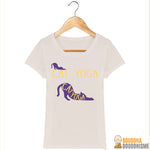 T-shirt Femme "Cat Yoga"