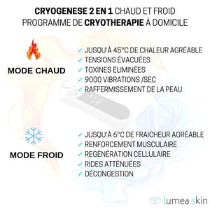 Cryogenese 2 en 1 - Chaud et Froid