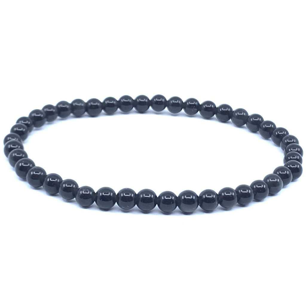 Mini Bracelet "Energie" en Obsidienne