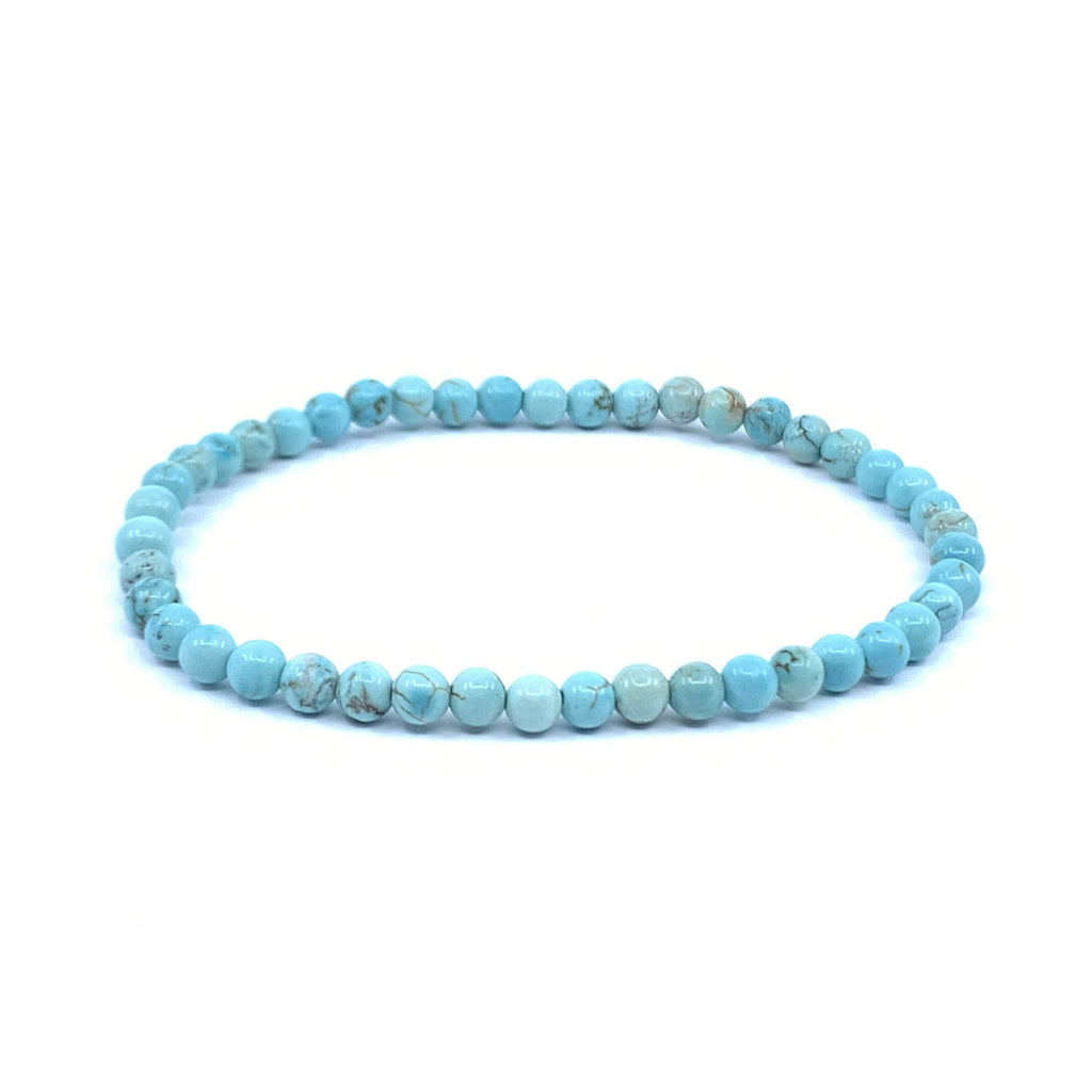 Mini Bracelet "Energie" en Howlite Turquoise