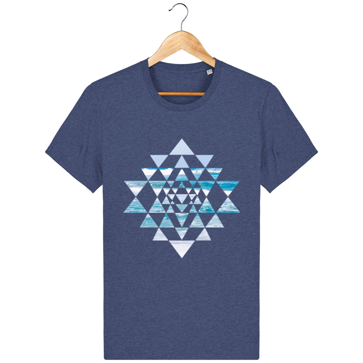 T-Shirt Unisexe "Sri Yantra Océan"