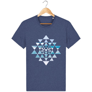 T-Shirt Unisexe "Sri Yantra Océan"