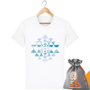 T-Shirt Unisexe "Sri Yantra Océan"