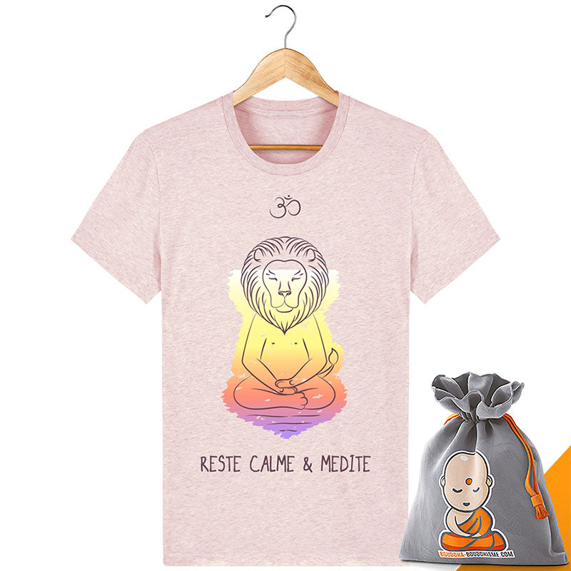 T-Shirt Unisexe "Lion Calme"