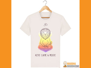 T-Shirt Unisexe "Lion Calme"