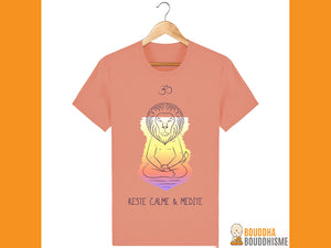 T-Shirt Unisexe "Lion Calme"