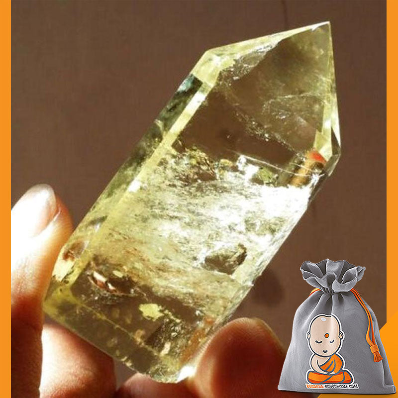 Baguette en Cristal en Citrine