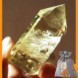 Baguette en Cristal en Citrine