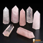 Baguette en Quartz Rose